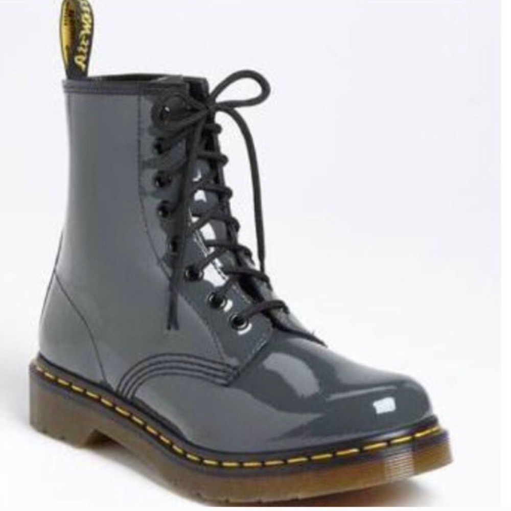 Grey Doc Martens Size 8